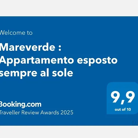 Mareverde : Esposto Sempre Al Sole Lägenhet *